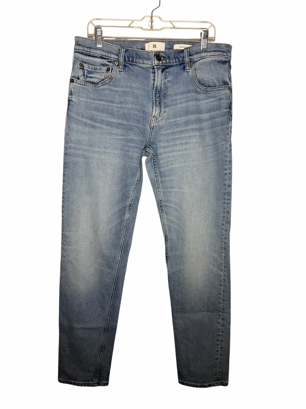 BANANA REPUBLIC / authentic slim light wash jeans / 34x34